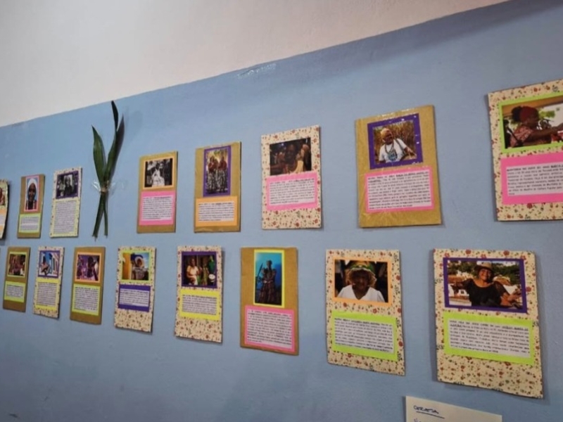 Exposição das Mestras e Matriarcas Femenageadas no Carnaval 2025