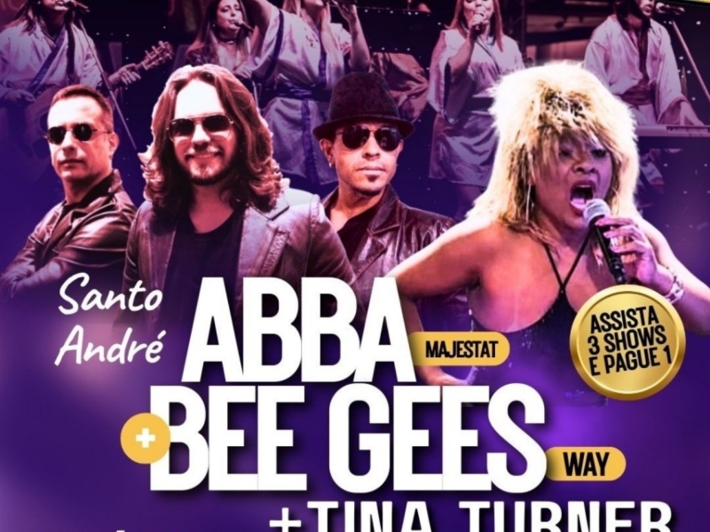 ABBA + BEE GEES - SHOW TRIBUTO - CulturAZ Santo André